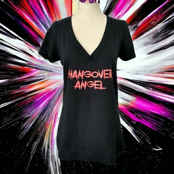 Bloody Mary T Shirt Lord Darnleys Top Pullover Popover Medium V Neck Goth Grunge - Picture 14 of 16